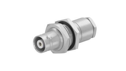 COAXIAL CONNECTOR, H4, 50 Ohm, Straight bulkhead cable jack (female)