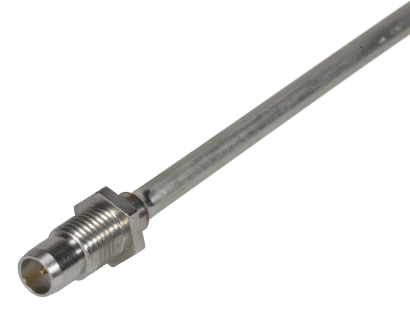 COAXIAL CONNECTOR, BMA, 50 Ohm, Straight bulkhead cable plug (male)