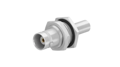 COAXIAL CONNECTOR, BNC, 50 Ohm, Straight bulkhead cable jack (female)