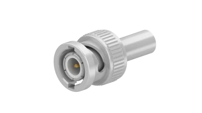 COAXIAL CONNECTOR, BNC, 50 Ohm, Straight cable plug (male)