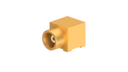 COAXIAL CONNECTOR, MCX, 50 Ohm, Right angle PCB jack (female)