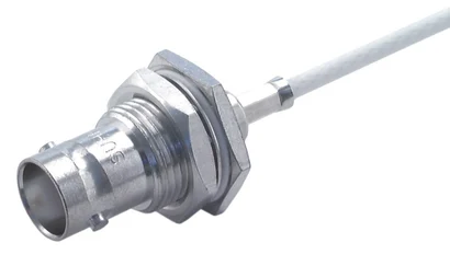 COAXIAL CONNECTOR, BNC, 75 Ohm, Straight bulkhead cable jack (female)