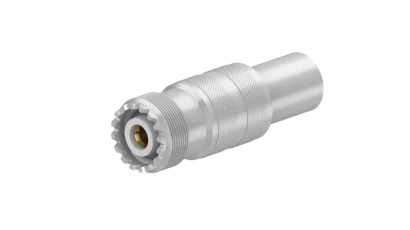 COAXIAL CONNECTOR, UHF, X Ohm, Straight cable jack (female)