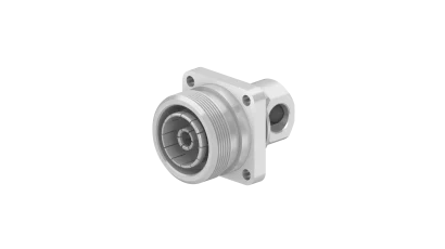COAXIAL CONNECTOR, 7/16, 50 Ohm, Straight panel cable jack (female), flange mount