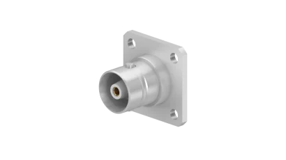 COAXIAL CONNECTOR, C, 50 Ohm, Straight panel receptacle, jack (female), flange mount