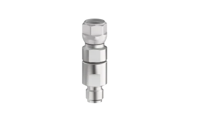 COAXIAL ADAPTER, SK, 50 Ohm, plug / plug (male / male)