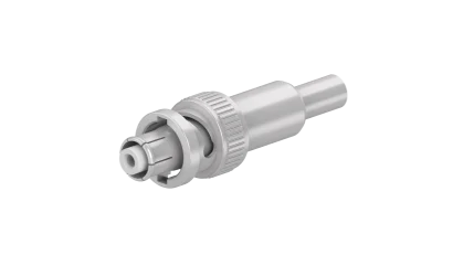 COAXIAL CONNECTOR, SHV, 50 Ohm, Straight cable plug (male)