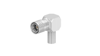 COAXIAL CONNECTOR, SMB, 50 Ohm, Right angle cable plug (male)