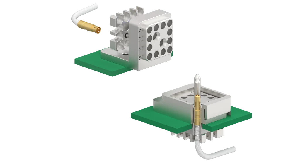 VITA 67.3 NanoRF coaxial connectors