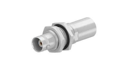 COAXIAL CONNECTOR, BNC, 50 Ohm, Straight bulkhead cable jack (female)