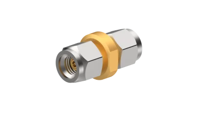 COAXIAL ADAPTER, PC 1, 50 Ohm, plug / plug (male / male)