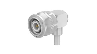 COAXIAL CONNECTOR, TNC, 50 Ohm, Right angle cable plug (male)