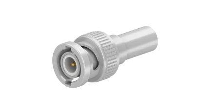 COAXIAL CONNECTOR, BNC, 50 Ohm, Straight cable plug (male)
