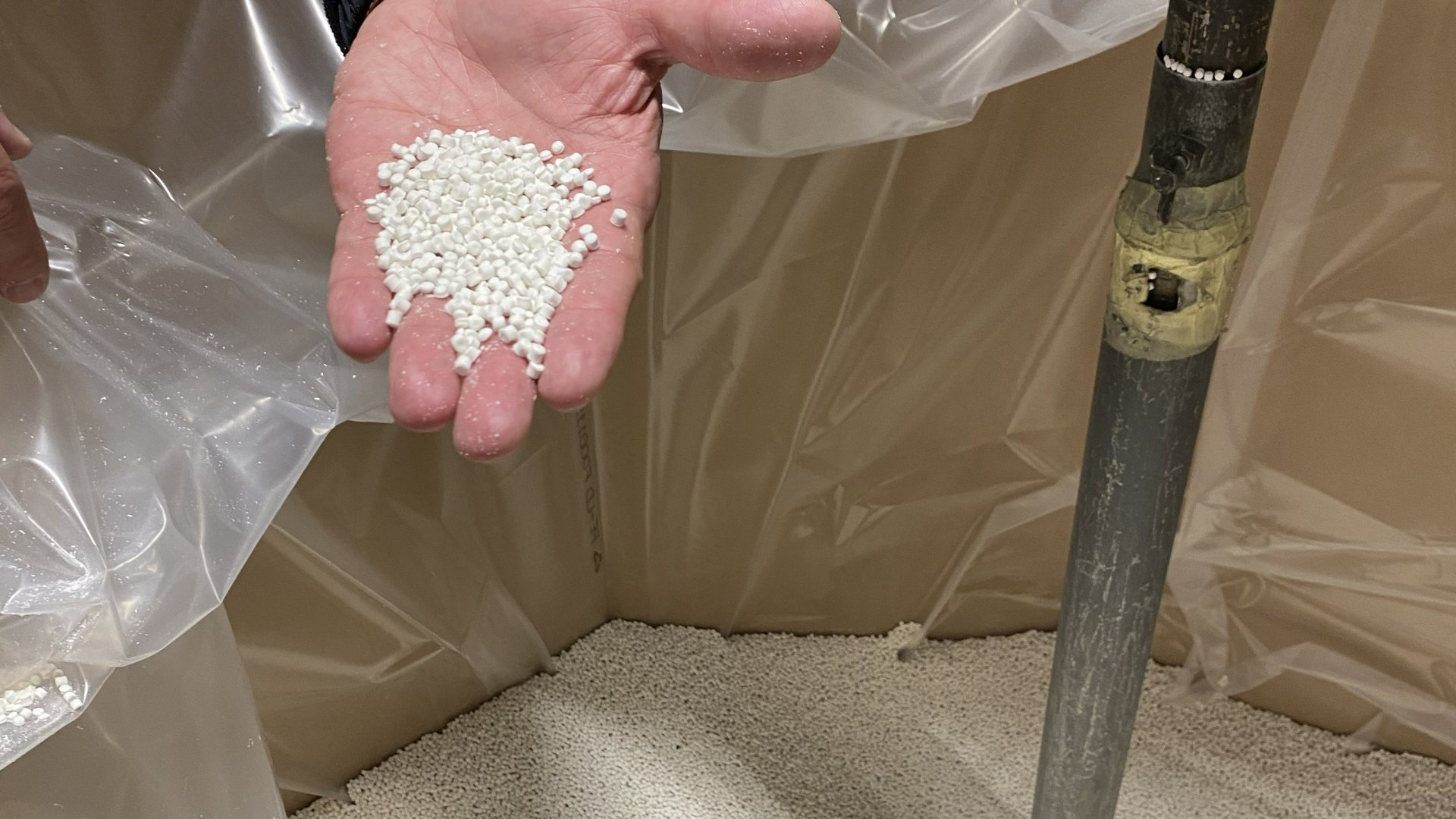 Compound material ready to use in Pfäffikon facilites