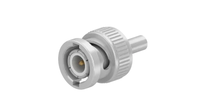COAXIAL CONNECTOR, BNC, 50 Ohm, Straight cable plug (male)
