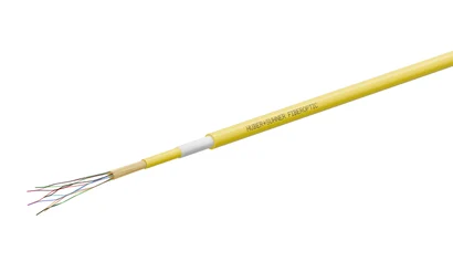 24 Fasern E9/125A2 gelber Mantel