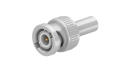 COAXIAL CONNECTOR, BNC, 50 Ohm, Straight cable plug (male)