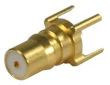COAXIAL CONNECTOR, QMA, 50 Ohm, Straight PCB jack with ground pin in-hole and SMT Signal pin (female)