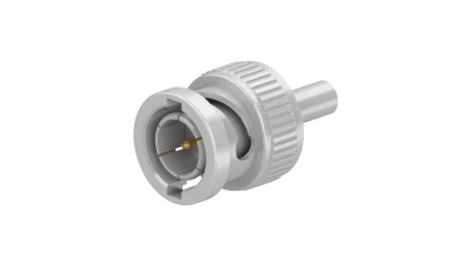 COAXIAL CONNECTOR, BNC, 75 Ohm, Straight cable plug (male)