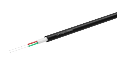 2 Fasern E9/125A2 schwarzer Mantel