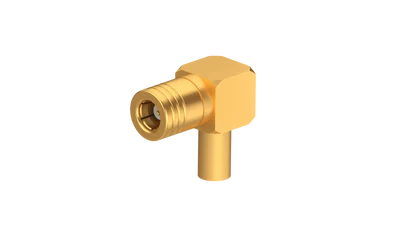COAXIAL CONNECTOR, SMB, 50 Ohm, Right angle cable plug (male)