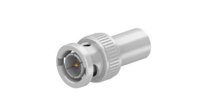 COAXIAL CONNECTOR, BNC, 75 Ohm, Straight cable plug (male)