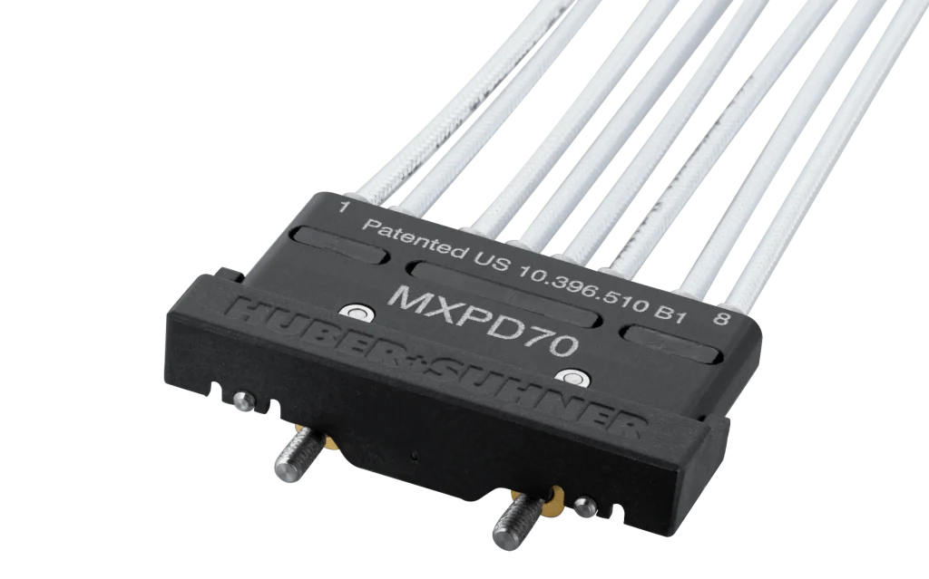 HUBER+SUHNER MXPD70 gerades Breakout HUBER+SUHNER MXPD70 gerades Breakout