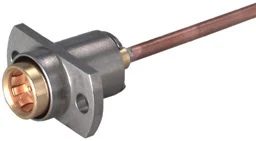 COAXIAL CONNECTOR, BMA, 50 Ohm, Straight panel cable jack (female), flange mount