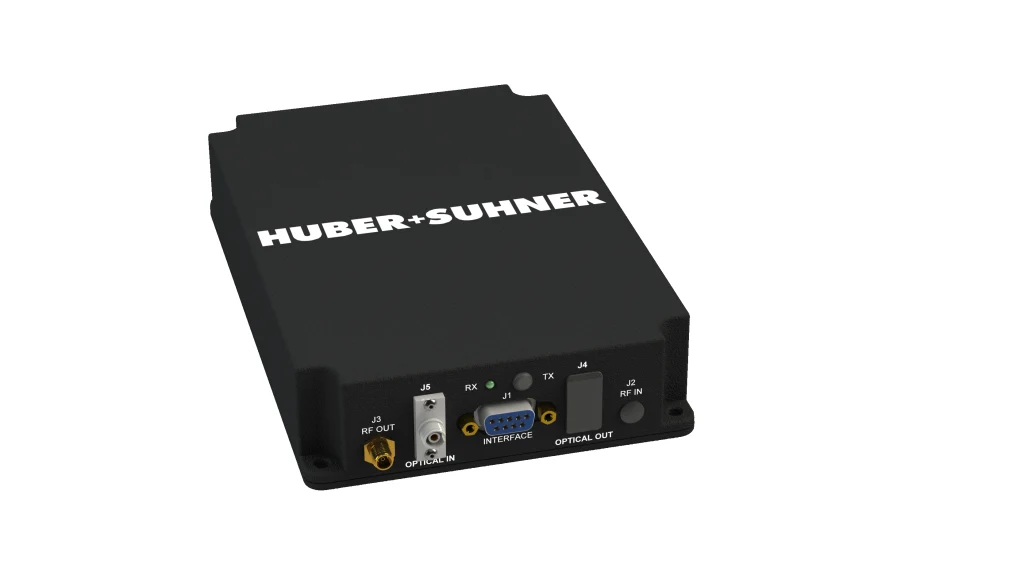 HS FO RFoF basic module RF over fiber, Receiver, 40 GHz, Flange mount, 1 RF IN, 1 FO Out Standard module 4