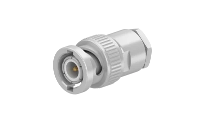 COAXIAL CONNECTOR, BNC, 50 Ohm, Straight cable plug (male)