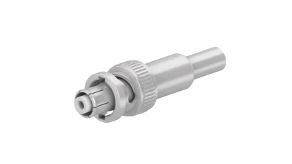 COAXIAL CONNECTOR, SHV, 50 Ohm, Straight cable plug (male)