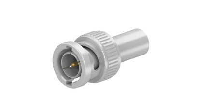 COAXIAL CONNECTOR, BNC, 75 Ohm, Straight cable plug (male)