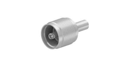 COAXIAL CONNECTOR, UHF, other Ohm, Straight cable plug (male)