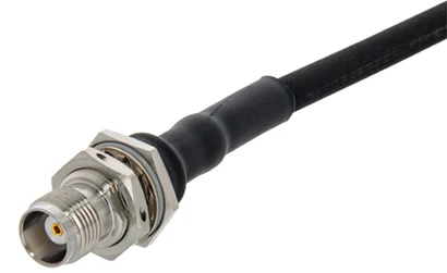 COAXIAL CONNECTOR, TNC, 50 Ohm, Straight bulkhead cable jack (female), High salt mist resistant (SS316L)