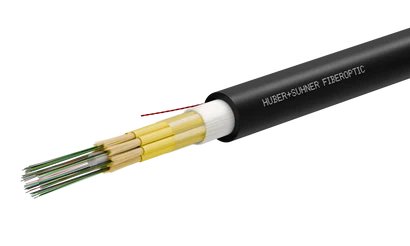 96 Fiber E9/125A2 Black Jacket