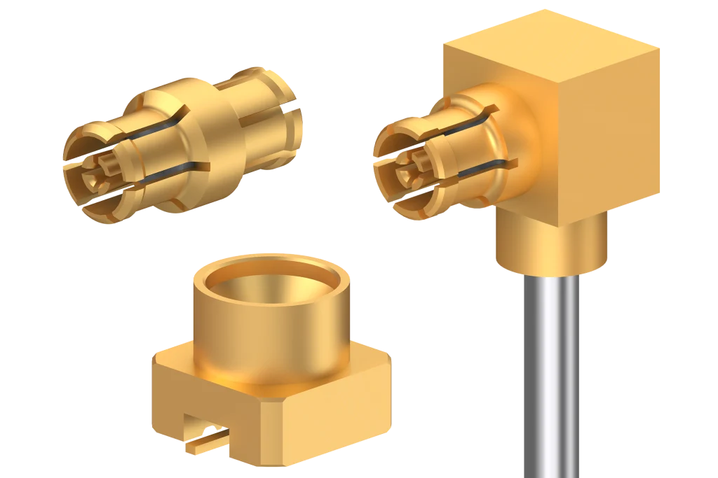 Small on size. Big on performance. Introducing our next evolution in SMPM connectors