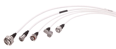 Standard Plenum Jumper,  ø4.1 mm, 6 GHz, N (male), N (male), 50 Ohm