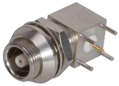 COAXIAL CONNECTOR, QLA-01, 50 Ohm, Right angle PCB jack (female)