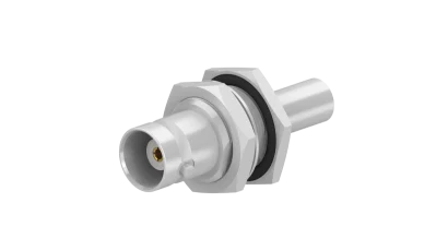 COAXIAL CONNECTOR, BNC, 50 Ohm, Straight bulkhead cable jack (female)
