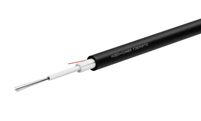 12 Fiber E9/125 Black Jacket