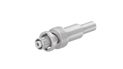 COAXIAL CONNECTOR, SHV, 50 Ohm, Straight cable plug (male)