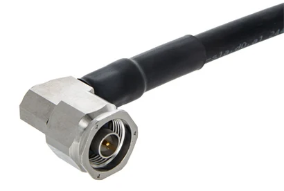 COAXIAL CONNECTOR, N, 50 Ohm, Right angle cable plug (male), High salt mist resistant (SS316L)