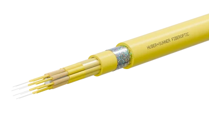 8 Fiber E9/125 Yellow Jacket