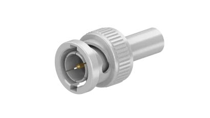 COAXIAL CONNECTOR, BNC, 75 Ohm, Straight cable plug (male)
