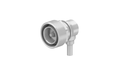 COAXIAL CONNECTOR, 7/16, 50 Ohm, Right angle cable plug (male)