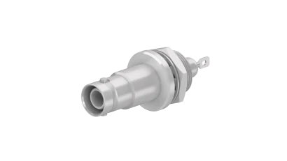 COAXIAL CONNECTOR, SHV, 50 Ohm, Straight bulkhead receptacle, jack (female)
