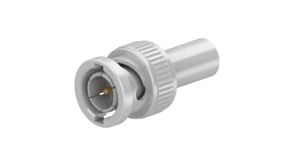 COAXIAL CONNECTOR, BNC, 75 Ohm, Straight cable plug (male)