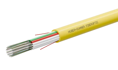 144 Fiber E9/125 Yellow Jacket