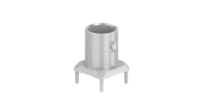COAXIAL CONNECTOR, BNC, 50 Ohm, Straight PCB jack (female)