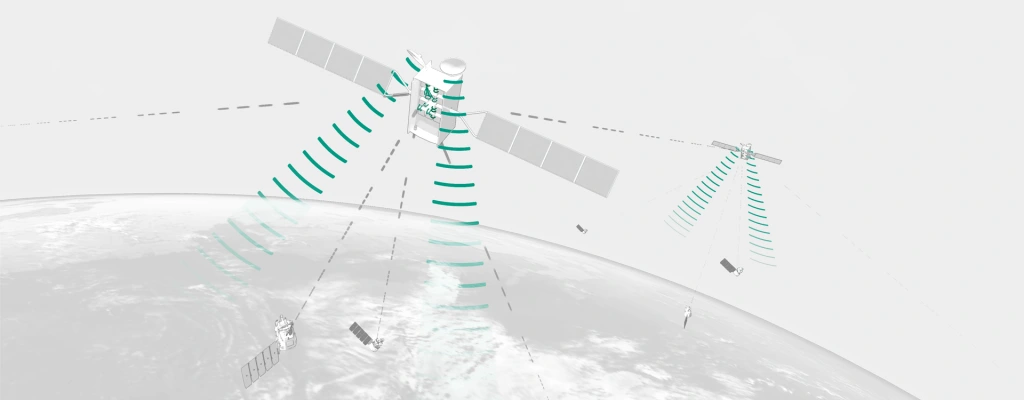 Satelliten im Universum